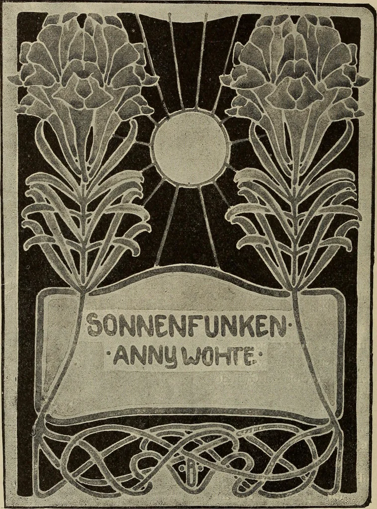 An illustration from Die entwicklung der modernen buchkunst in Deutschland;, 1901, leaf 190