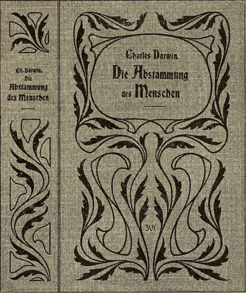 An illustration from Die entwicklung der modernen buchkunst in Deutschland;, 1901, leaf 191