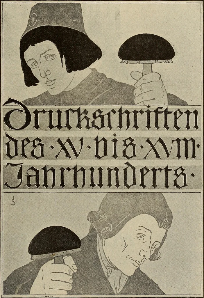 An illustration from Die entwicklung der modernen buchkunst in Deutschland;, 1901, leaf 199