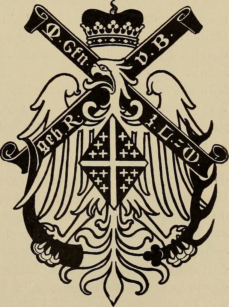 An illustration from Die entwicklung der modernen buchkunst in Deutschland;, 1901, leaf 209