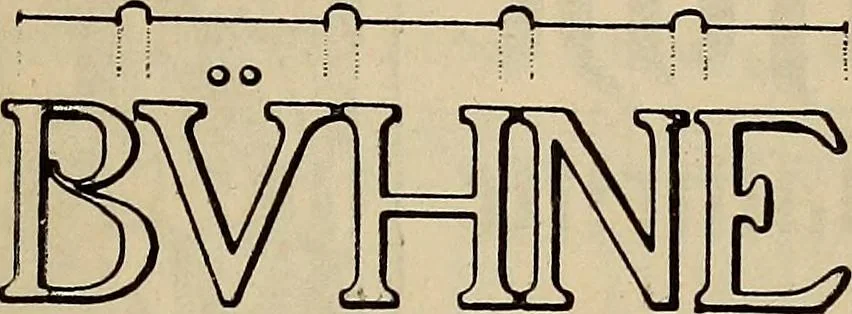 An illustration from Die entwicklung der modernen buchkunst in Deutschland;, 1901, leaf 217