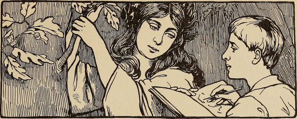 An illustration from Die entwicklung der modernen buchkunst in Deutschland;, 1901, leaf 225
