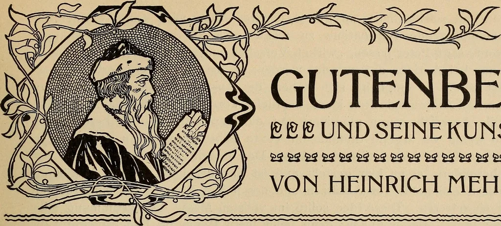 An illustration from Die entwicklung der modernen buchkunst in Deutschland;, 1901, leaf 233