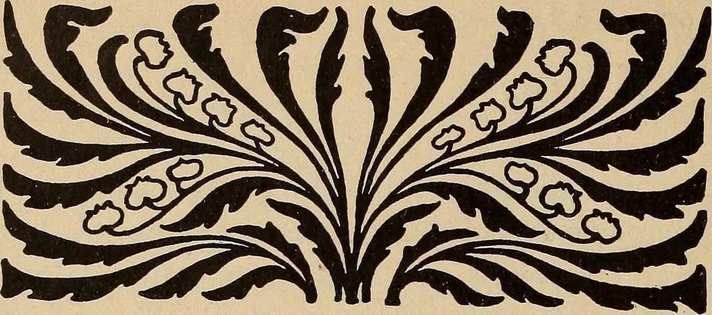 An illustration from Die entwicklung der modernen buchkunst in Deutschland;, 1901, leaf 238