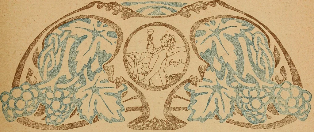 An illustration from Die entwicklung der modernen buchkunst in Deutschland;, 1901, leaf 239
