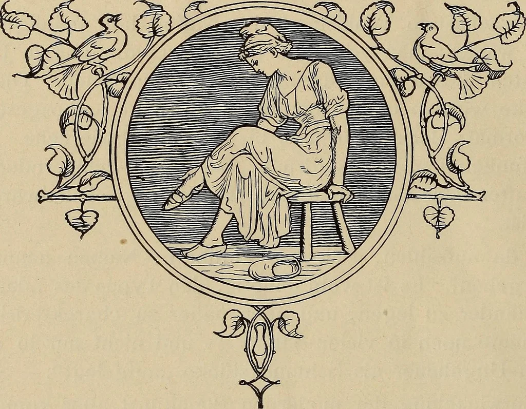 An illustration from Die entwicklung der modernen buchkunst in Deutschland;, 1901, leaf 24