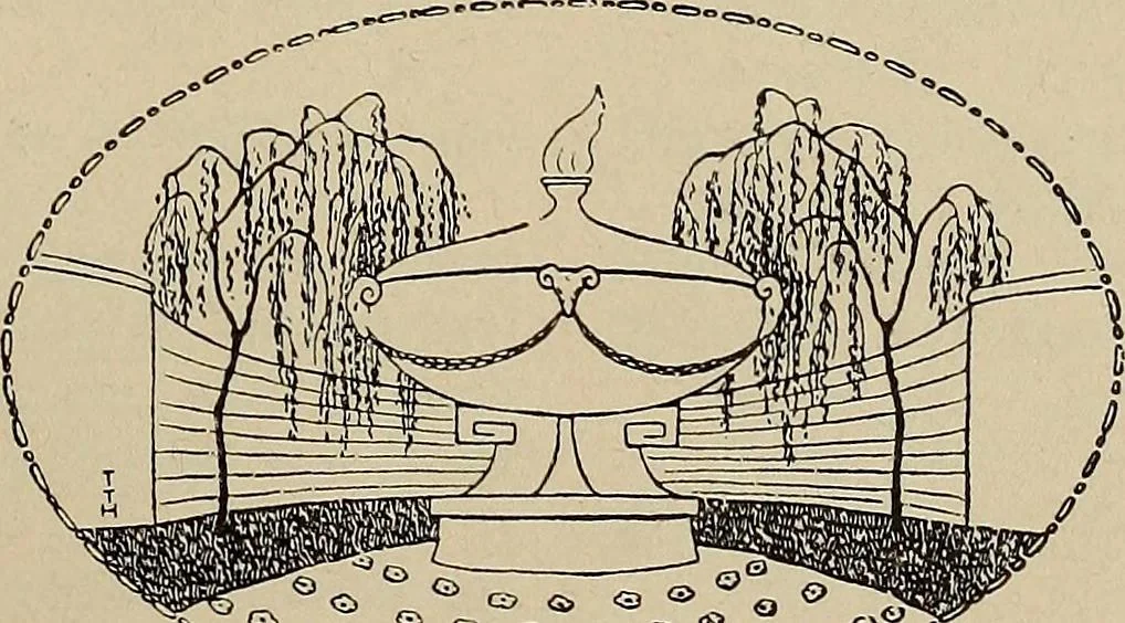 An illustration from Die entwicklung der modernen buchkunst in Deutschland;, 1901, leaf 243