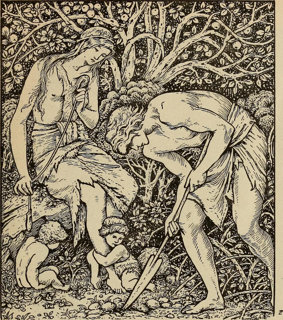An illustration from Die entwicklung der modernen buchkunst in Deutschland;, 1901, leaf 25