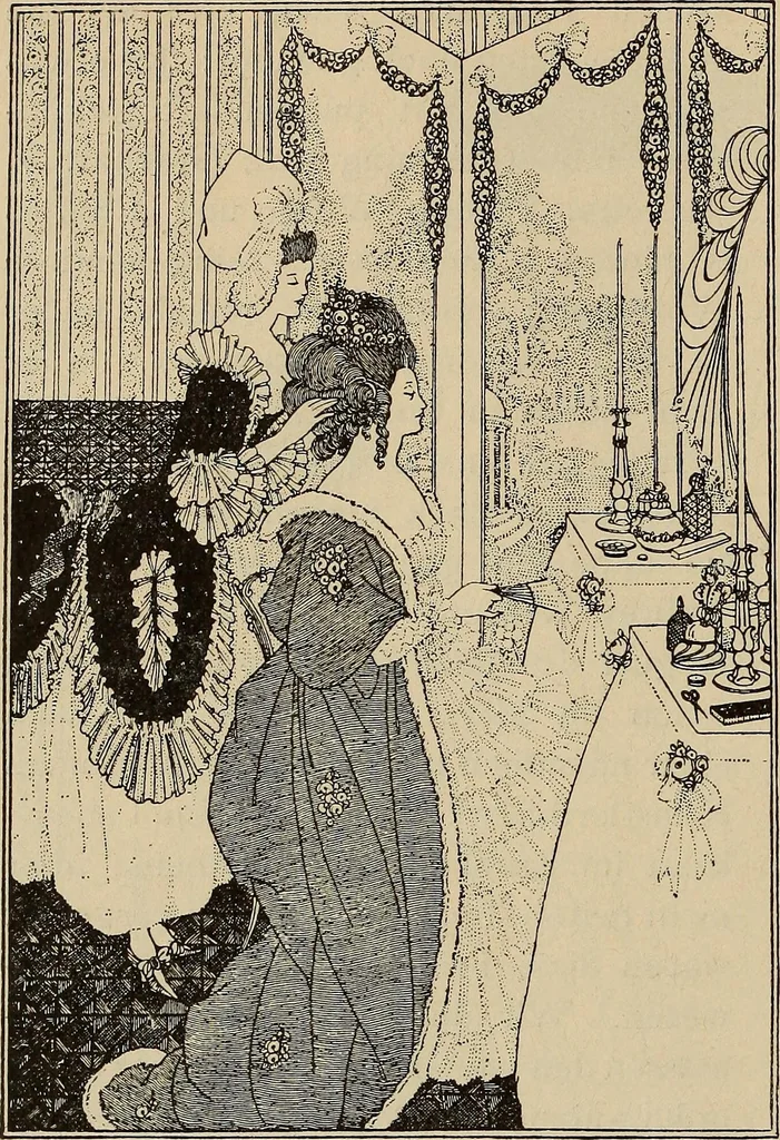 An illustration from Die entwicklung der modernen buchkunst in Deutschland;, 1901, leaf 32