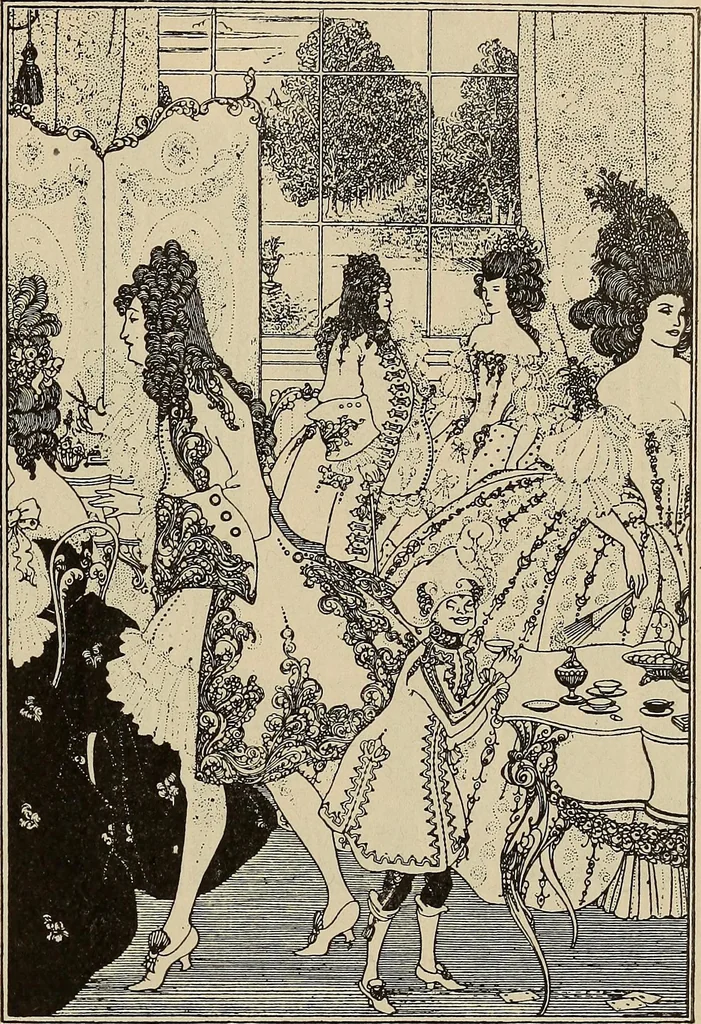 An illustration from Die entwicklung der modernen buchkunst in Deutschland;, 1901, leaf 33