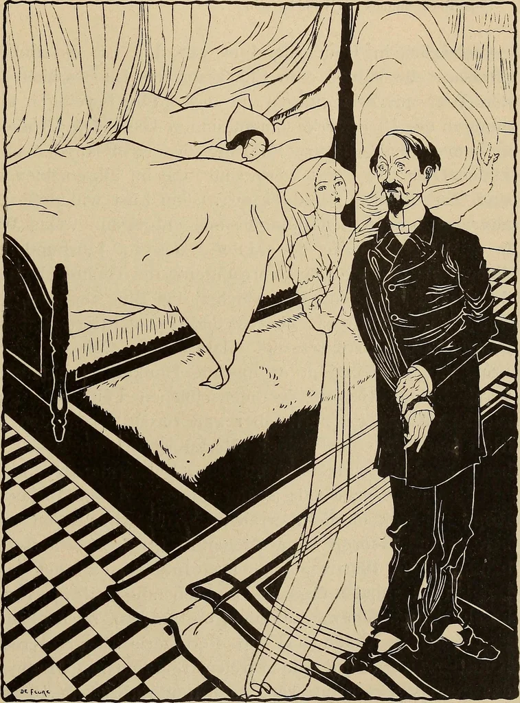 An illustration from Die entwicklung der modernen buchkunst in Deutschland;, 1901, leaf 37