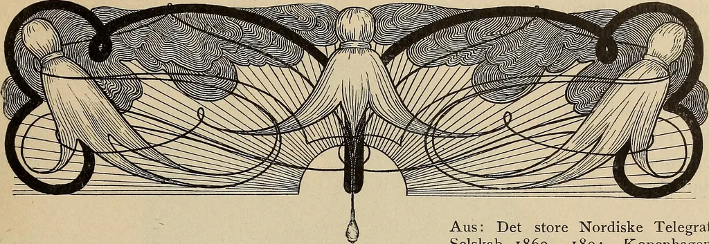 An illustration from Die entwicklung der modernen buchkunst in Deutschland;, 1901, leaf 39