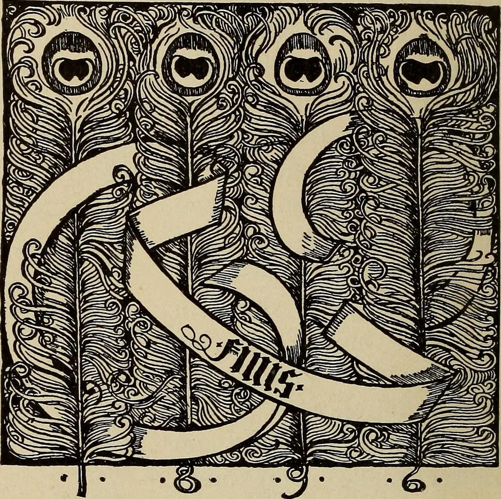 An illustration from Die entwicklung der modernen buchkunst in Deutschland;, 1901, leaf 50