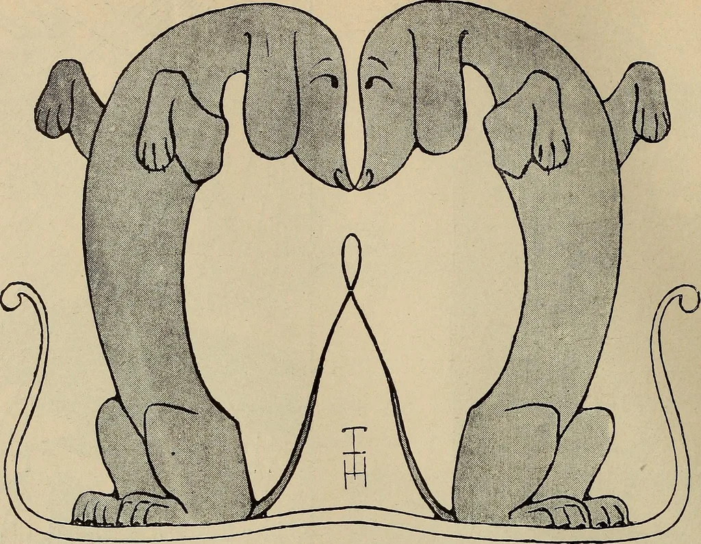 An illustration from Die entwicklung der modernen buchkunst in Deutschland;, 1901, leaf 52