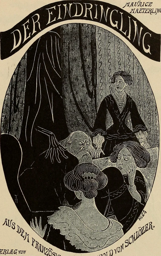 An illustration from Die entwicklung der modernen buchkunst in Deutschland;, 1901, leaf 65