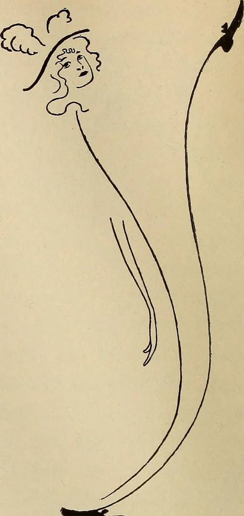 An illustration from Die entwicklung der modernen buchkunst in Deutschland;, 1901, leaf 68