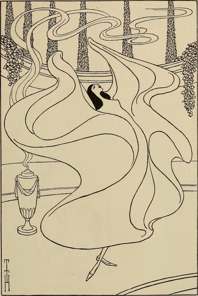 An illustration from Die entwicklung der modernen buchkunst in Deutschland;, 1901, leaf 71