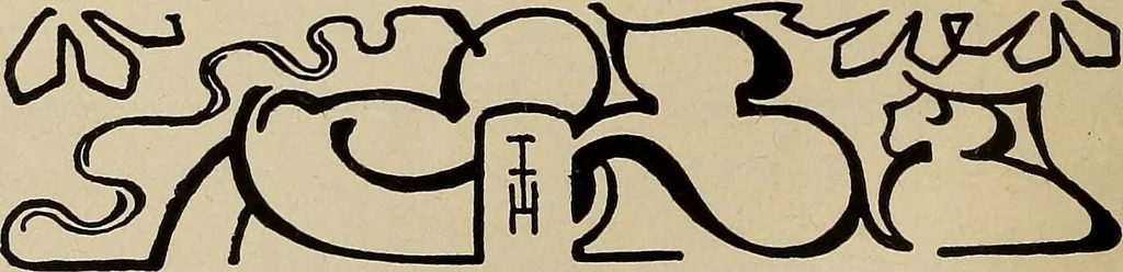 An illustration from Die entwicklung der modernen buchkunst in Deutschland;, 1901, leaf 72