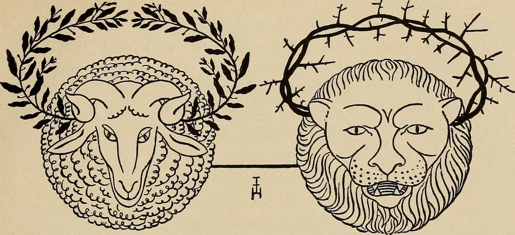 An illustration from Die entwicklung der modernen buchkunst in Deutschland;, 1901, leaf 75