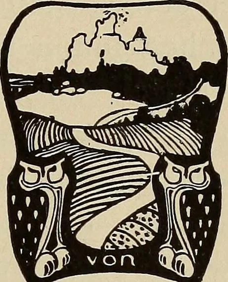An illustration from Die entwicklung der modernen buchkunst in Deutschland;, 1901, leaf 79