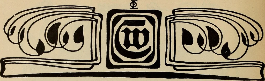 An illustration from Die entwicklung der modernen buchkunst in Deutschland;, 1901, leaf 96