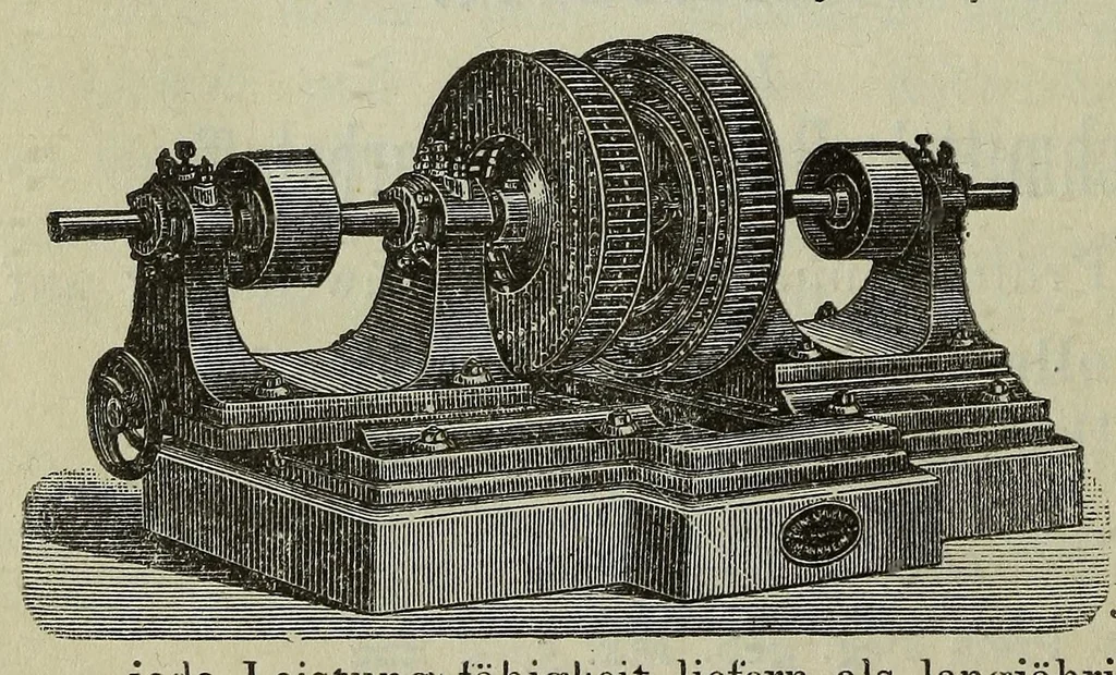 An illustration from Die Fabrikation der Theerfarbstoffe und ihrer Rohmaterialien, 1889, leaf 332