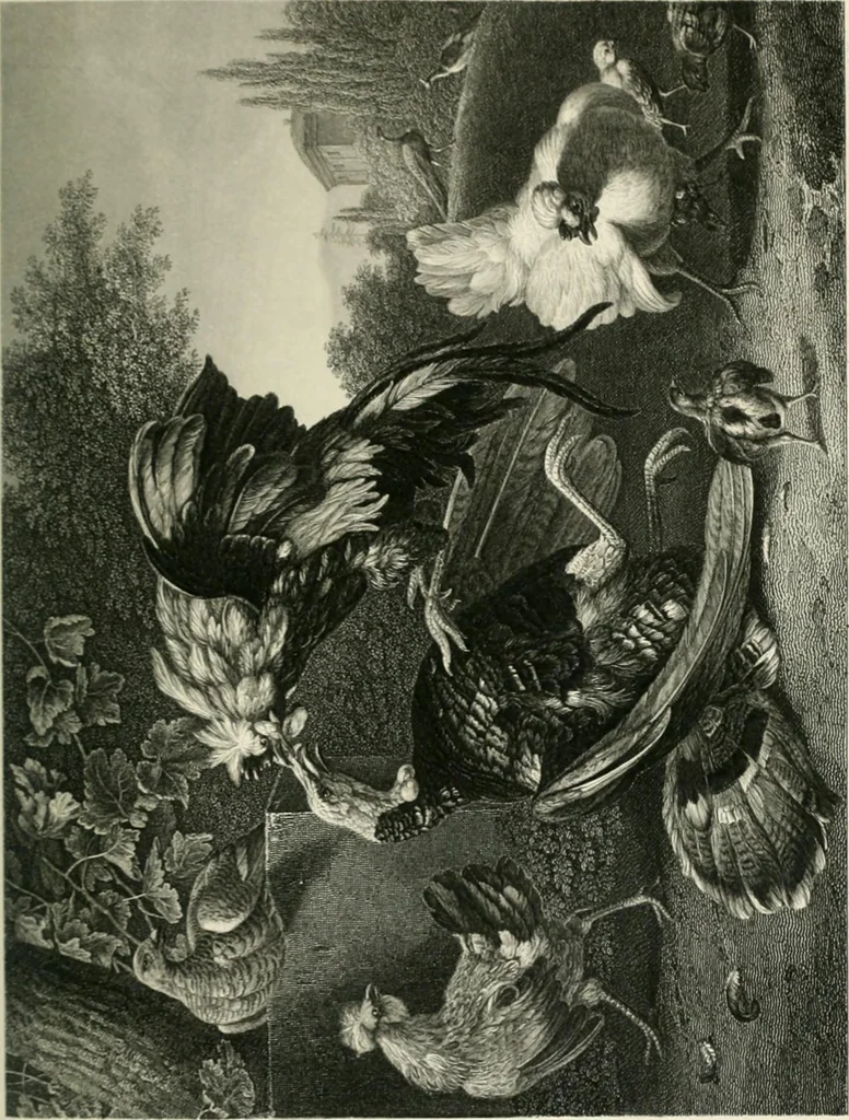 An illustration from Die Gallerien von München : eine Stahlstichsammlung der vorsüglichsten Gemälde der Königl. Pinakothek, der Herzogl. Leuchtenberg'schen und Schleissheimer Gallerien, 1856, leaf 149