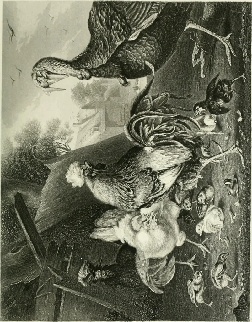 An illustration from Die Gallerien von München : eine Stahlstichsammlung der vorsüglichsten Gemälde der Königl. Pinakothek, der Herzogl. Leuchtenberg'schen und Schleissheimer Gallerien, 1856, leaf 275