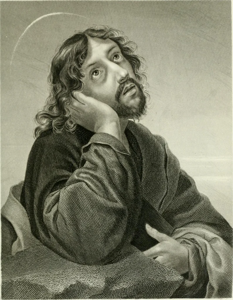 An illustration from Die Gallerien von München : eine Stahlstichsammlung der vorsüglichsten Gemälde der Königl. Pinakothek, der Herzogl. Leuchtenberg'schen und Schleissheimer Gallerien, 1856, leaf 311