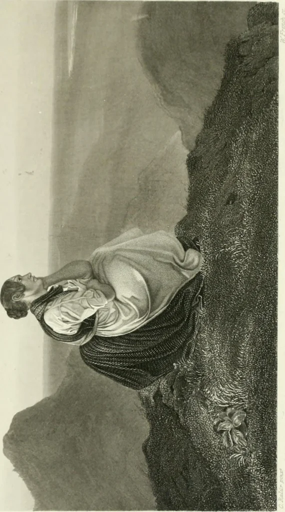An illustration from Die Gallerien von München : eine Stahlstichsammlung der vorsüglichsten Gemälde der Königl. Pinakothek, der Herzogl. Leuchtenberg'schen und Schleissheimer Gallerien, 1856, leaf 509