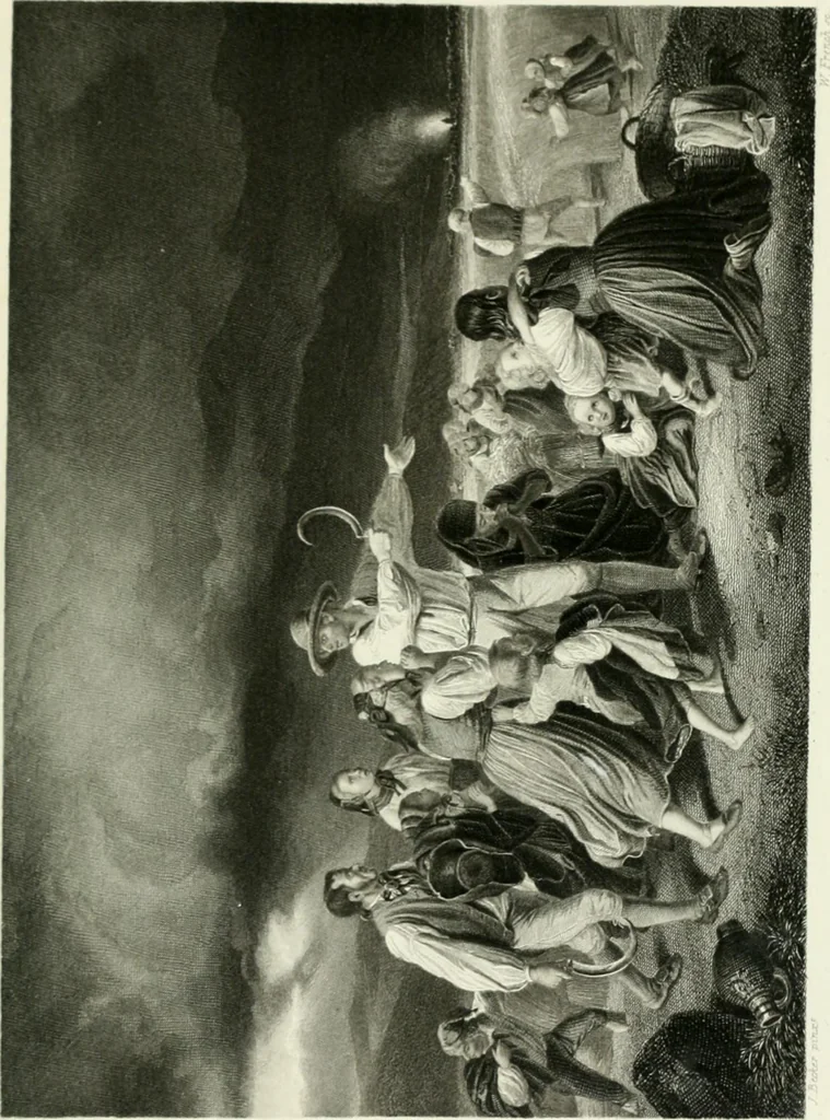 An illustration from Die Gallerien von München : eine Stahlstichsammlung der vorsüglichsten Gemälde der Königl. Pinakothek, der Herzogl. Leuchtenberg'schen und Schleissheimer Gallerien, 1856, leaf 541