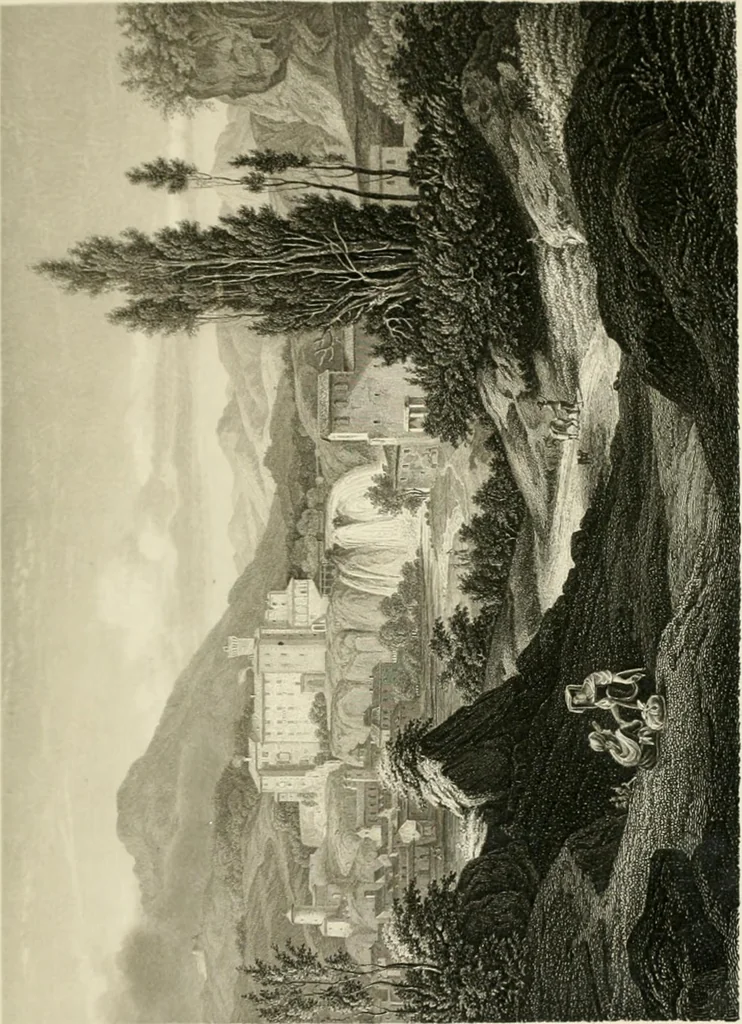 An illustration from Die Gallerien von München : eine Stahlstichsammlung der vorsüglichsten Gemälde der Königl. Pinakothek, der Herzogl. Leuchtenberg'schen und Schleissheimer Gallerien, 1856, leaf 577
