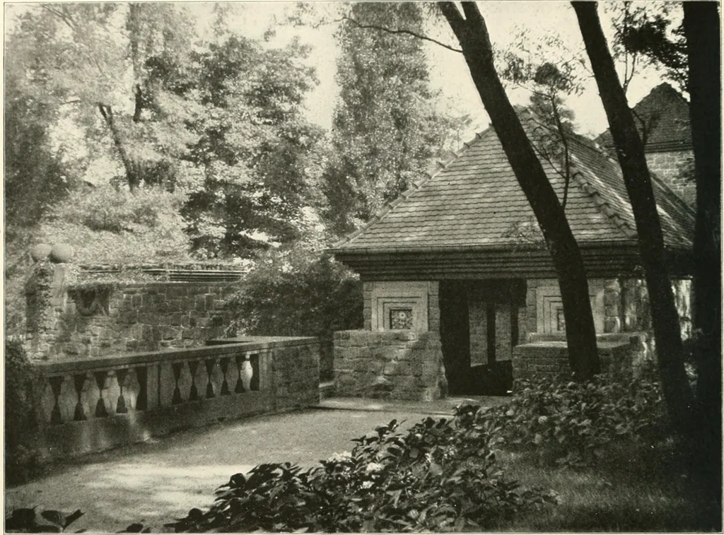 An illustration from Die Gartenkunst, 1899, leaf 101