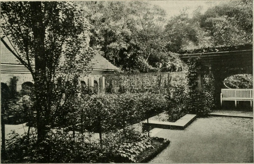 An illustration from Die Gartenkunst, 1899, leaf 102