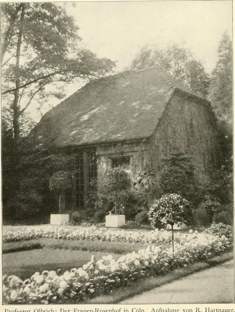 An illustration from Die Gartenkunst, 1899, leaf 103