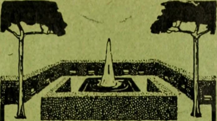 An illustration from Die Gartenkunst, 1899, leaf 108