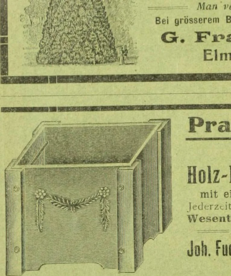 An illustration from Die Gartenkunst, 1899, leaf 115