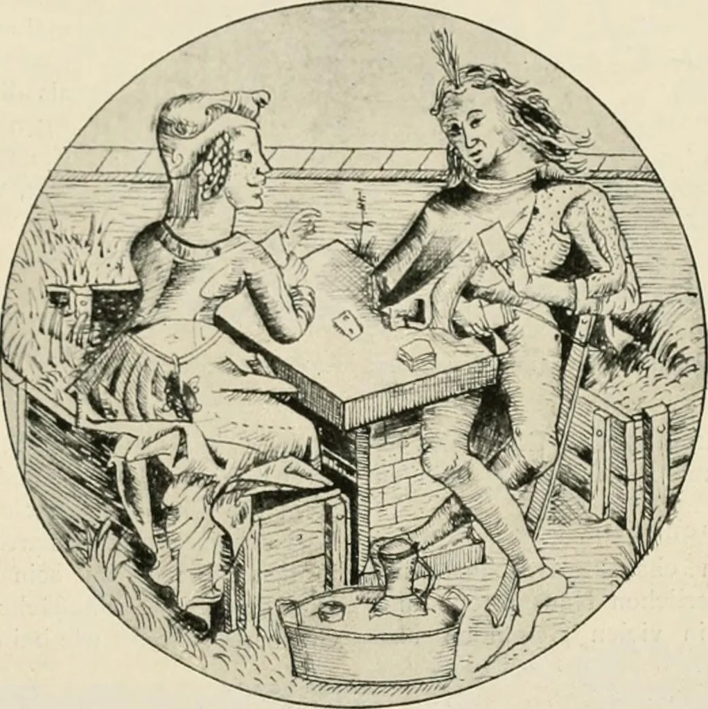 An illustration from Die Gartenkunst, 1899, leaf 124