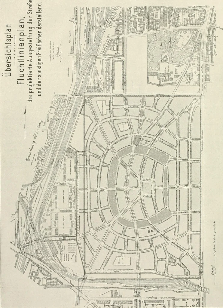An illustration from Die Gartenkunst, 1899, leaf 13
