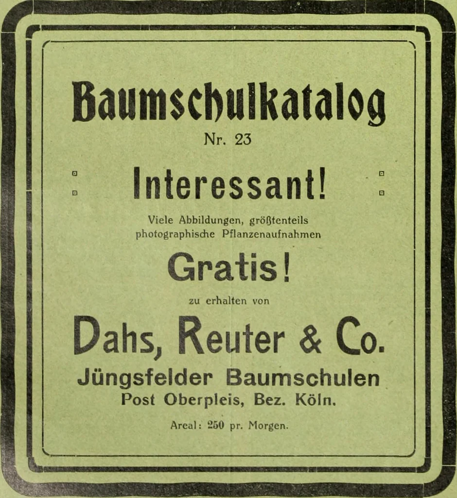 An illustration from Die Gartenkunst, 1899, leaf 145