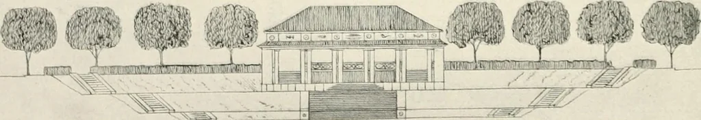 An illustration from Die Gartenkunst, 1899, leaf 15