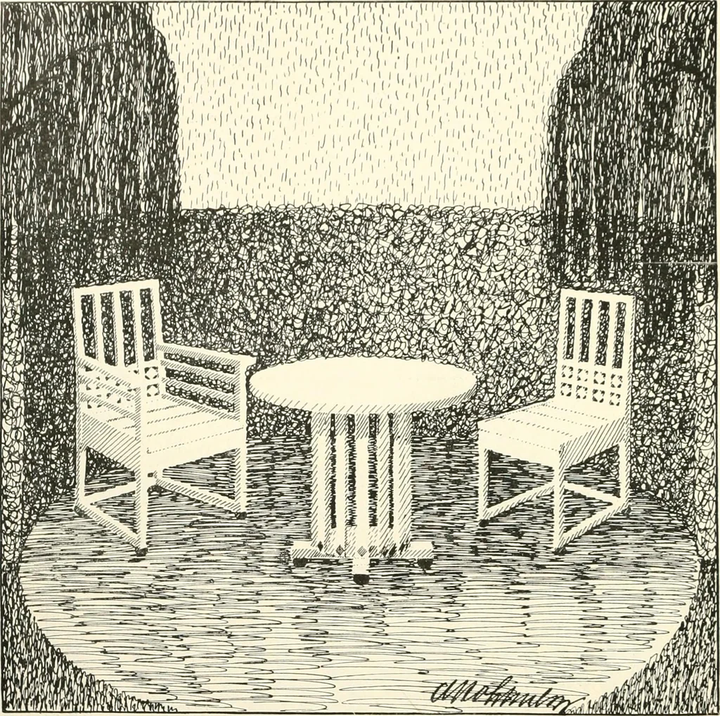 An illustration from Die Gartenkunst, 1899, leaf 151