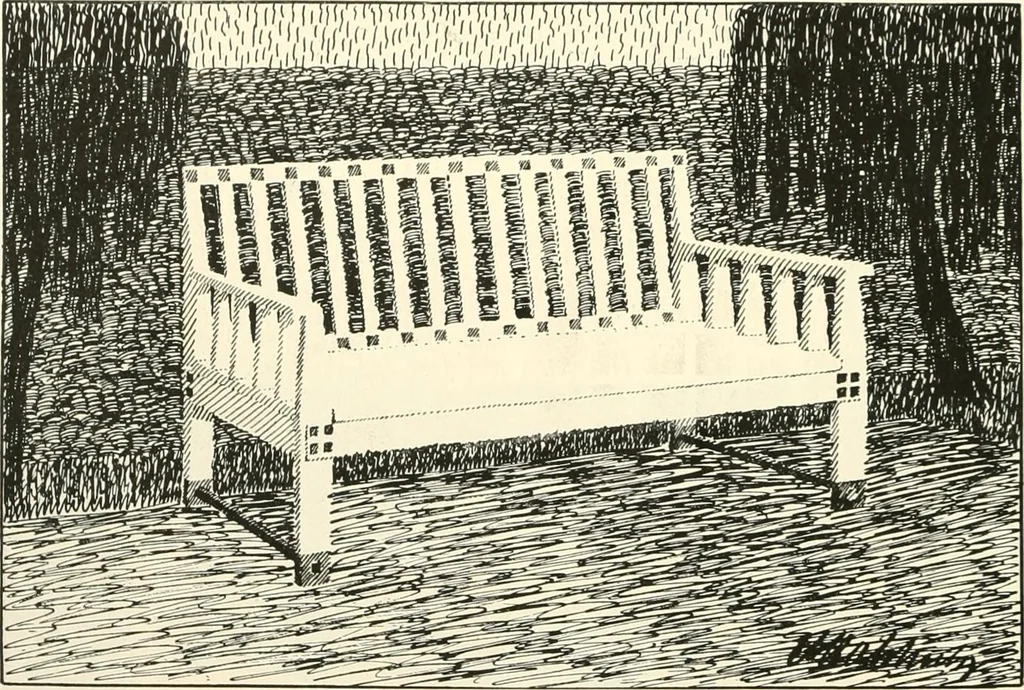 An illustration from Die Gartenkunst, 1899, leaf 153