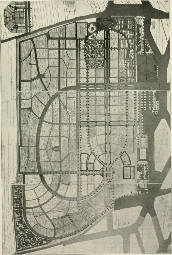 An illustration from Die Gartenkunst, 1899, leaf 172