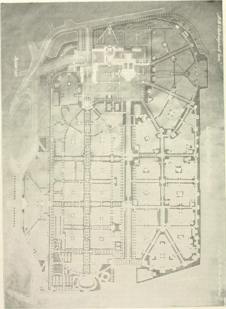 An illustration from Die Gartenkunst, 1899, leaf 175