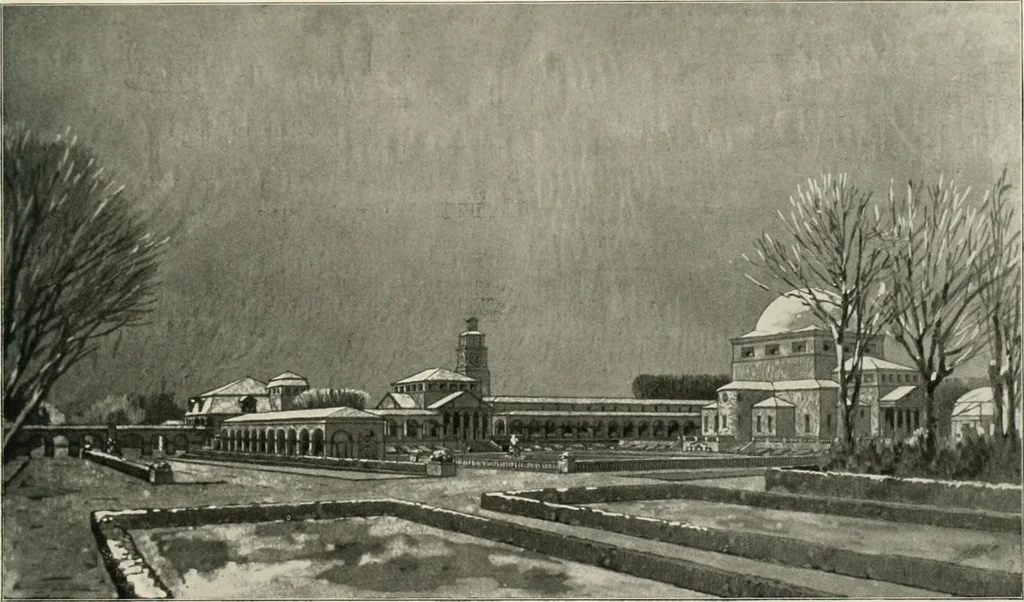 An illustration from Die Gartenkunst, 1899, leaf 178