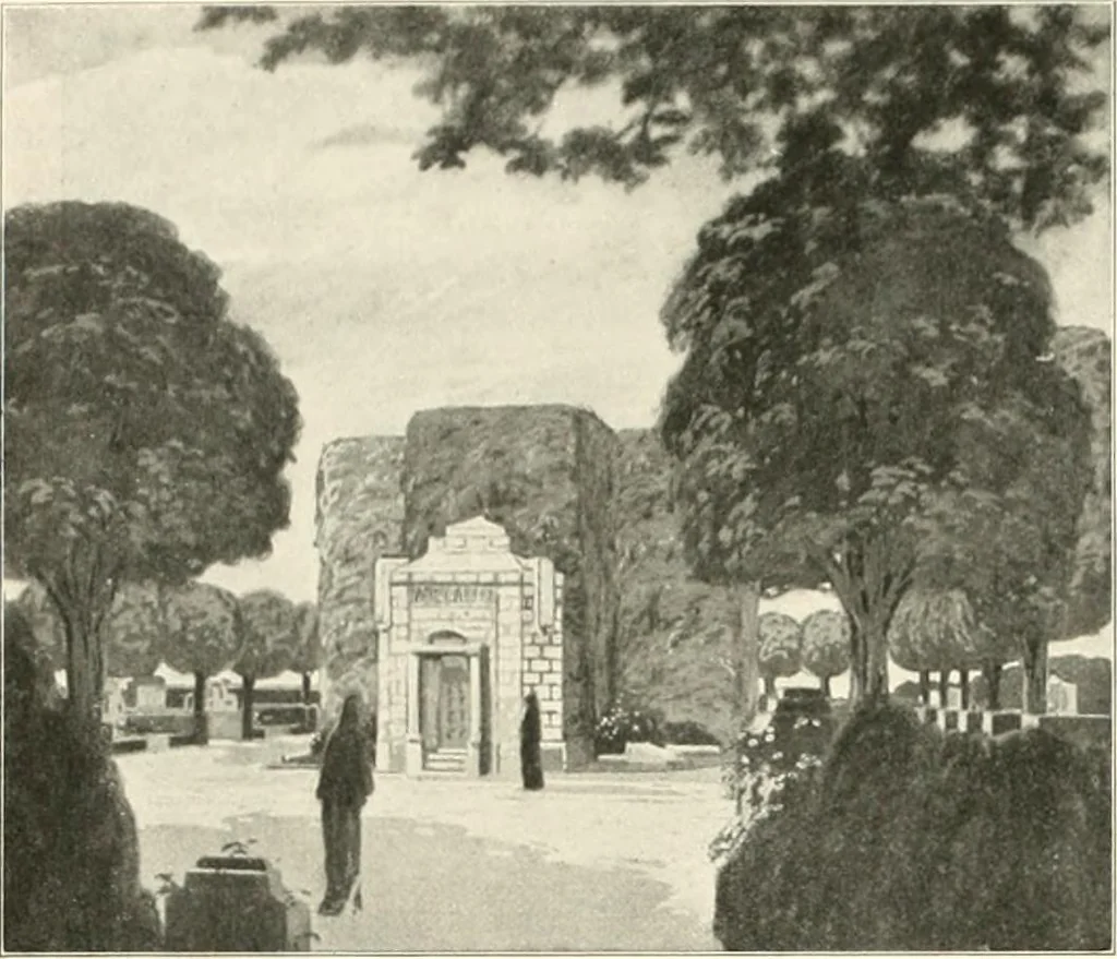 An illustration from Die Gartenkunst, 1899, leaf 181