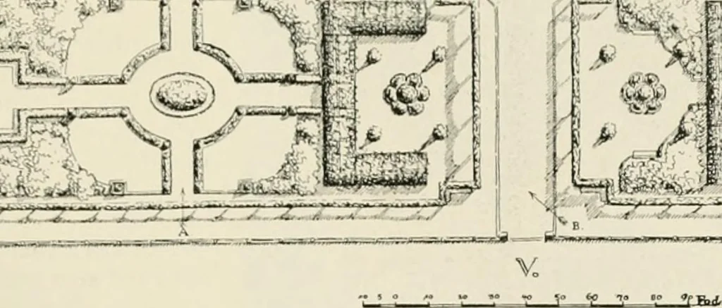 An illustration from Die Gartenkunst, 1899, leaf 200
