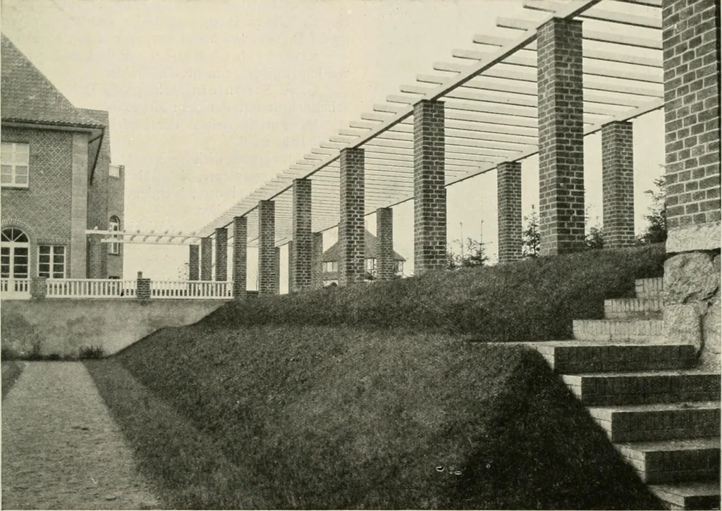 An illustration from Die Gartenkunst, 1899, leaf 208