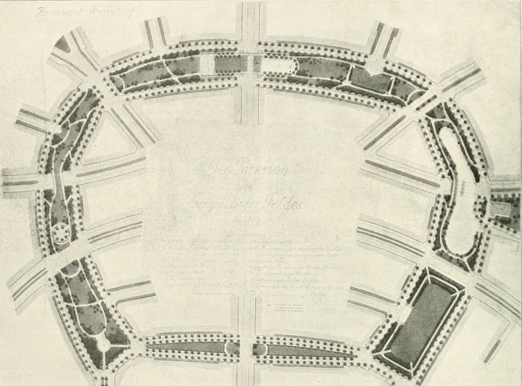 An illustration from Die Gartenkunst, 1899, leaf 21